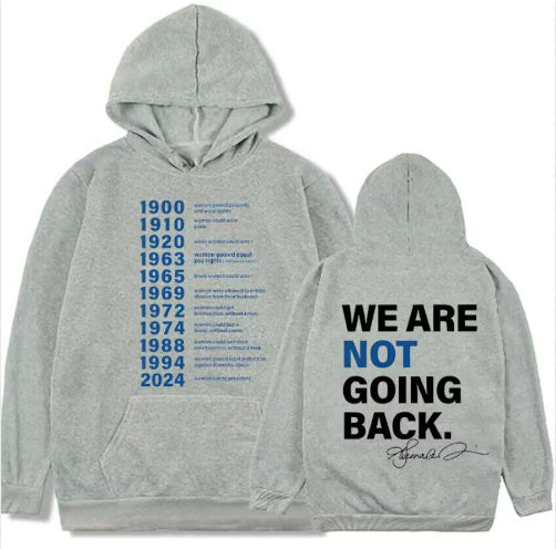 New European And American Letter Printed Hoodie