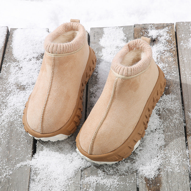 Schneestiefel mit Kunstharzsohle für Damen – lederfrei, rutschfest, verschleißfest