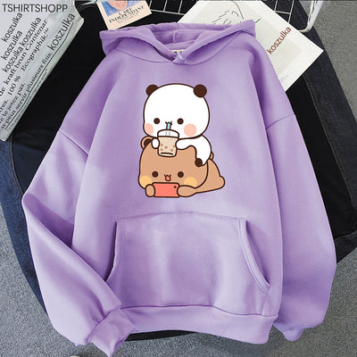 Bubu And Dudu Hoodies For Women Aesthetic Graphic Fun Kawaii