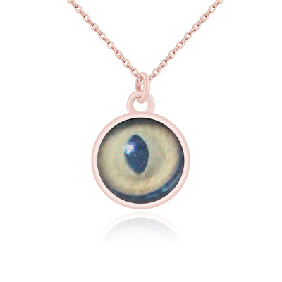 Personalized Eye Customization Pendant Necklace