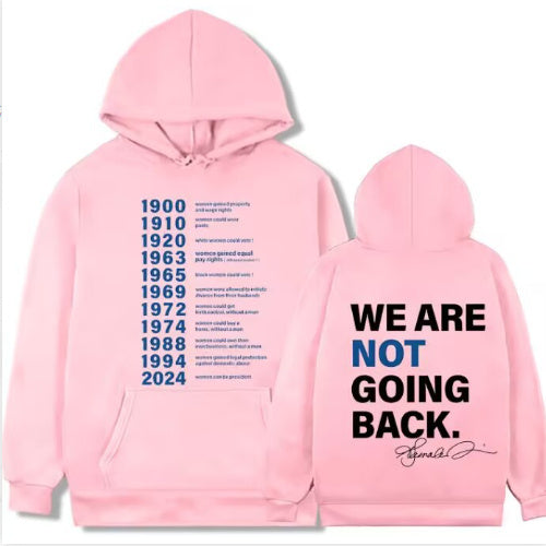 New European And American Letter Printed Hoodie