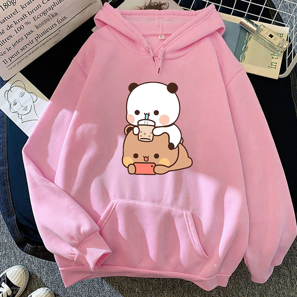 Bubu And Dudu Hoodies For Women Aesthetic Graphic Fun Kawaii